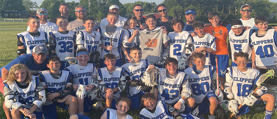 Boys Lacrosse 5/6A team - 5/6 Division League Champions